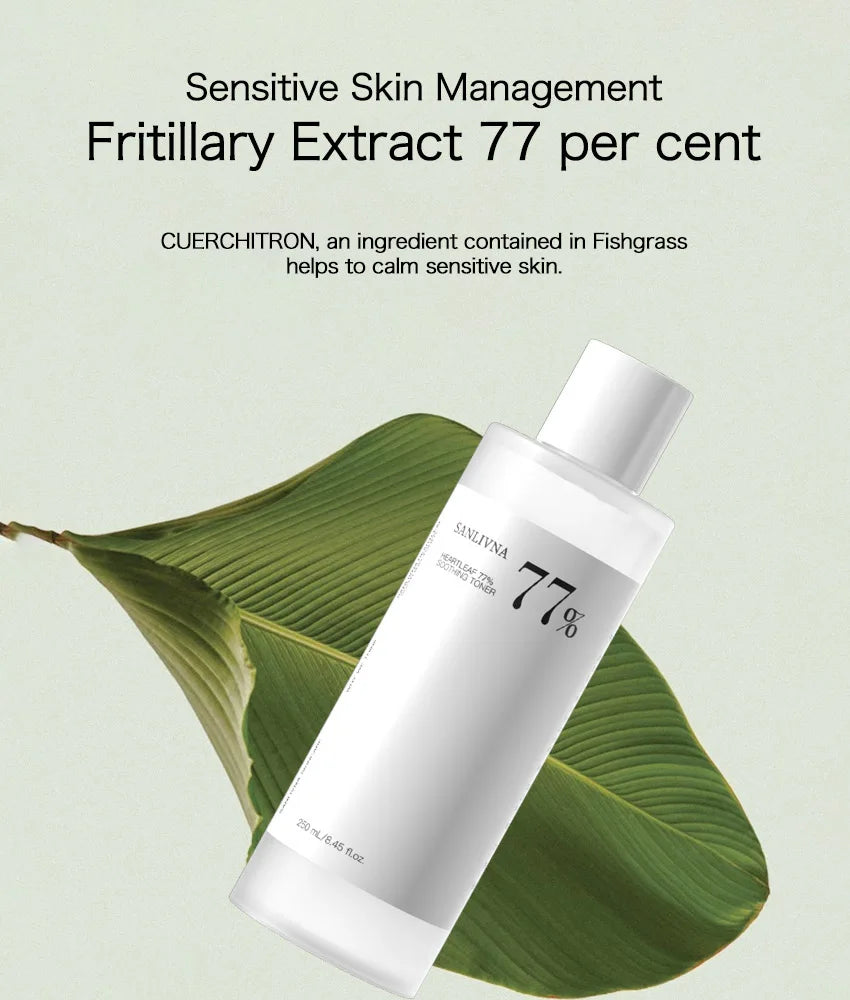 Solvanti x Sanlivna Korean Skincare Heartleaf 3-Piece Set